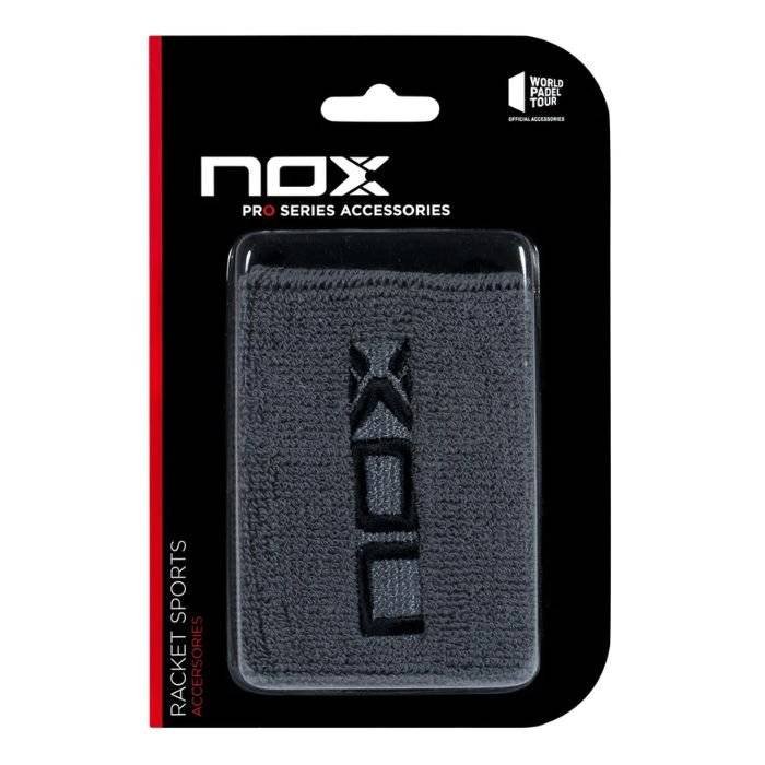 munequeras nox gris negro