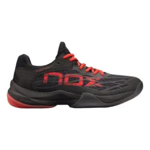 Chaussures de padel Nox AT10 Lux Noir/Rouge